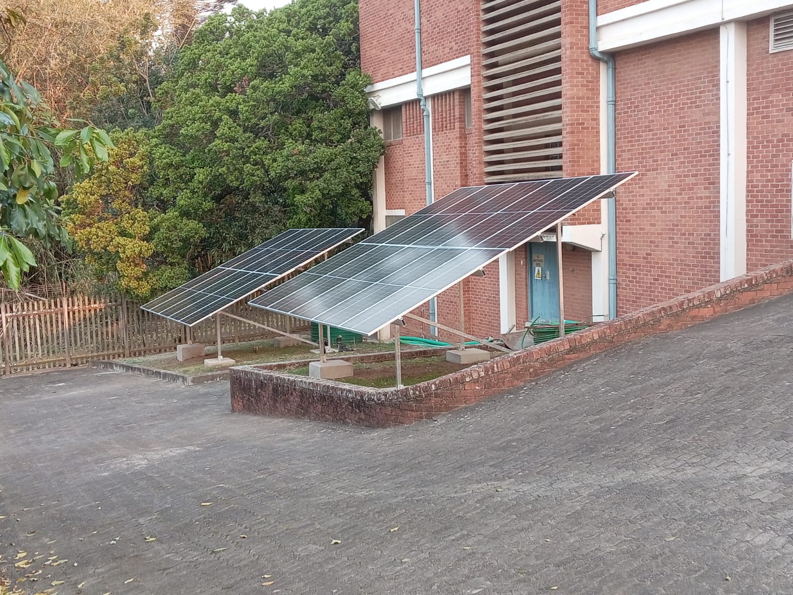 Ground-mount solar array