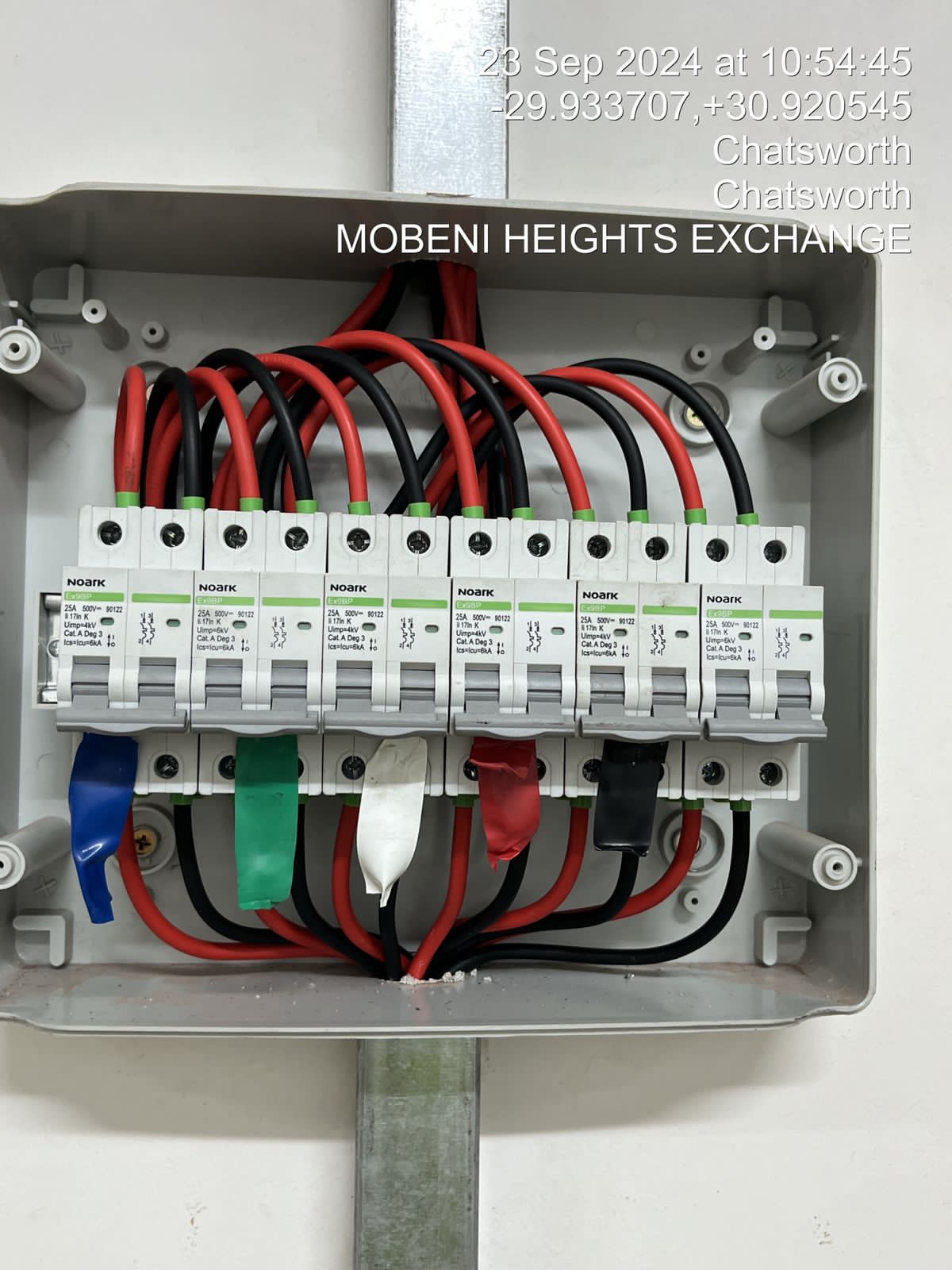 Surge protection panel — Mobeni Heights